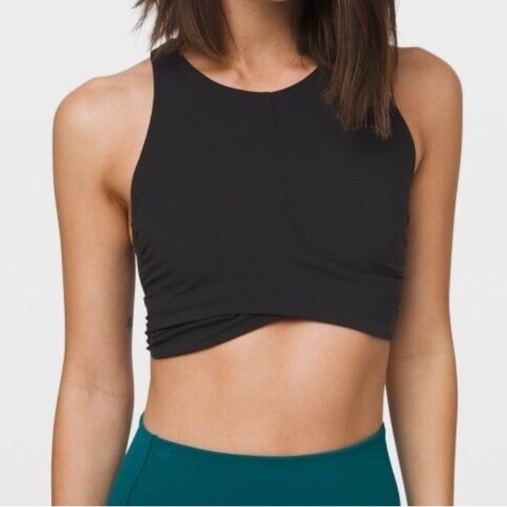 Lululemon Always Aligned Bra *Light Support, C/D Cup - BLACK / Size 6